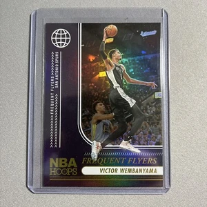 Victor Wembanyama 2024-25 NBA Hoops Frequent Flyers Holo Parallel #10 - Picture 1 of 6
