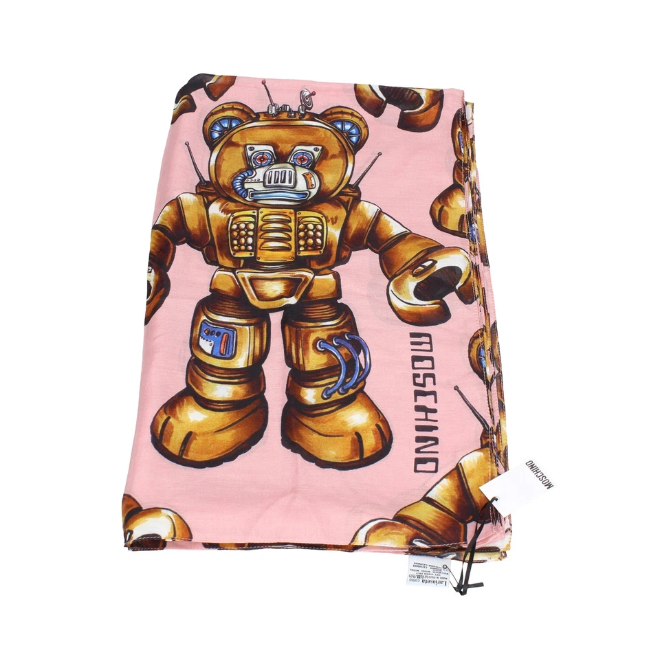50021 Foulard MOSCHINO Donna Rosa FB0020 Foto 1 de 1