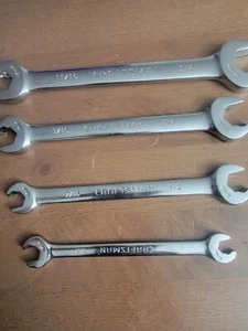 Set Of 4 Craftsman ~Z~ Series Polished Open End Ratchet Wrenches - Picture 1 of 2