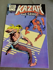 Ka-Zar #25 (abr 1983, Marvel) protagonizada por invitado Spider-Man en estado bastante bueno - Edad de Bronce - Imagen 1 de 4