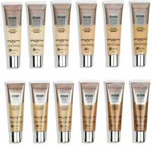 Maybelline Dream Urban Cover Foundation SPF50 | Full Cover Lightweight Formula | - Picture 1 of 6