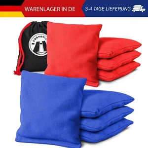 GoSports Cornhole Sitzsack-Set, offizielle Verordnung (8 Allwettersäcke) – Ameri - Bild 1 von 7