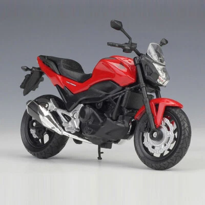 1:18 Honda NC750S Motorrad Modell Metall Kunststoff Spielzeug fur Kinder Rot - Bild 1 von 4