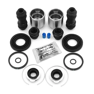 2x Rear Caliper Repair Kits & Pistons For Mitsubishi Pajero MK1 (1982-1991) - Picture 1 of 7