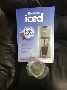 Breville iced coffeemaker and 2 tumblers VCF155 brand new sealed - Picture 1 of 11