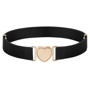 Children Waist Belt Elastic Adjustable Waistband Alloy Buckle Canvas Belt Kids - Picture 1 of 51