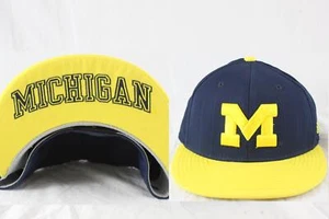 Michigan Hat Fitmax Adidas Climalite Small / Medium - Picture 1 of 8