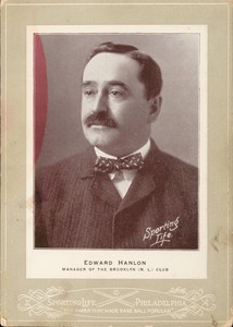 1902-11 Sporting Life Cabinets (W600) Ned Hanlon  Hall of Famer    Reprint