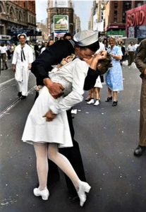 EL FIN DE LA SEGUNDA GUERRA MUNDIAL - IMÁN FOTO FRIGORÍFICO - Imagen 1 de 3