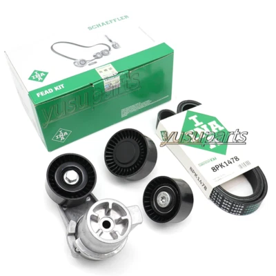 Kit de polea tensora de correa IAN OEM 11288604266 para BMW F01 F10 F30 335i 535i N55 Foto 1 de 4