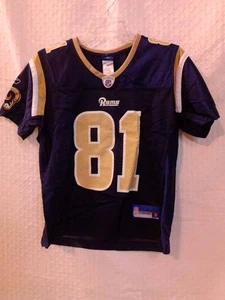 Reebok Women's NFL Jersey Rams Torry Holt Navy sz L - Picture 1 of 1