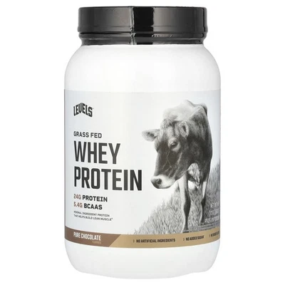 Grass Fed Whey Protein Powder, Pure Chocolate , 2 lb (907 g) - Image 1 of 2