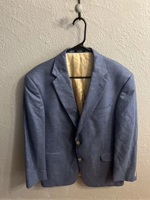 Blazer Hart Schaffner Marx 1887 para hombre talla 42R azul vintage Foto 1 de 4