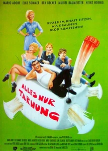 Alles nur Tarnung - Filmposter A3 29x42cm gerollt - Picture 1 of 1