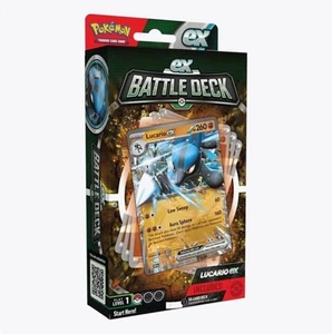 Pokemon ex Battle Deck Lucario 60 Trading Card Theme Deck - Picture 1 of 1
