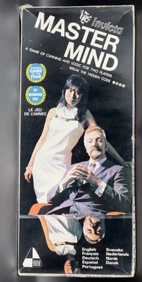 Invicta Mastermind 1972 Strategy Peg Board Game Invicta Vic-Toy Complete - Image 1 of 4