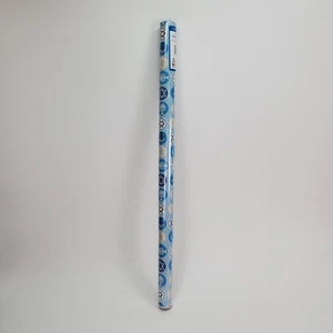 Hanukkah Jewish Candelabra Gift Wrapping Paper 50 Sq. Ft. Roll - Picture 1 of 3