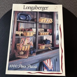 Longaberger Homestead “ Experience The Legacy” Puzzle - White Mountain COMPLETE - Picture 1 of 2