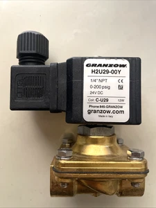NEW GRANZOW H2U29-00Y SOLENOID VALVE H2U2900Y - Picture 1 of 7