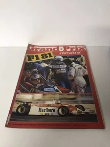 Magazine vintage retro automobile formule 1 grand prix international neuf - Bild 1 von 1