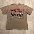 Vintage Wierd Fish Reservoir Dogs Rustic Oversized T Shirt UK Medium