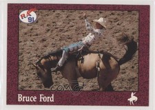 1991 Rodeo America Pro Rodeo Cards Set B Bruce Ford #37
