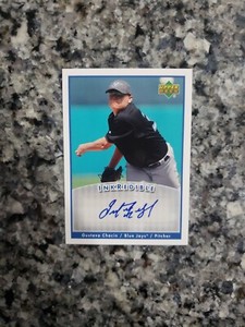GUSTAVO CHACIN 2006 UPPER DECK INKREDIBLE AUTO BLUE JAYS I-GC