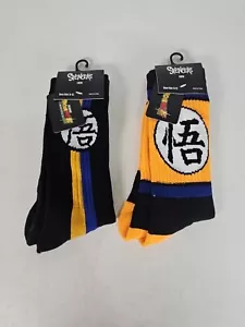 Spencer's Bioworld Lot Of 2 Dragonball Z Broly Crew Socks Spencers Size 8-12 Men - Picture 1 of 14