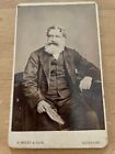 CDV PHOTO VICTORIAN GENT BY G WEST AND SON