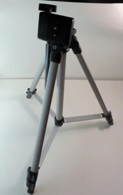 Samsonite Tripod Triton 1100 Camera Photography Aluminum Height 19.5" to 45" - Image 1 of 4