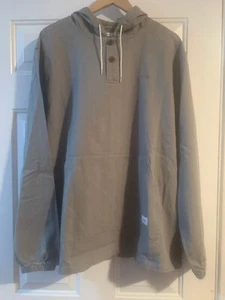 Katin Baja Herren Hoodie Grau Canvas Fischgrät Gr. XL Neu mit Etikett - Bild 1 von 5