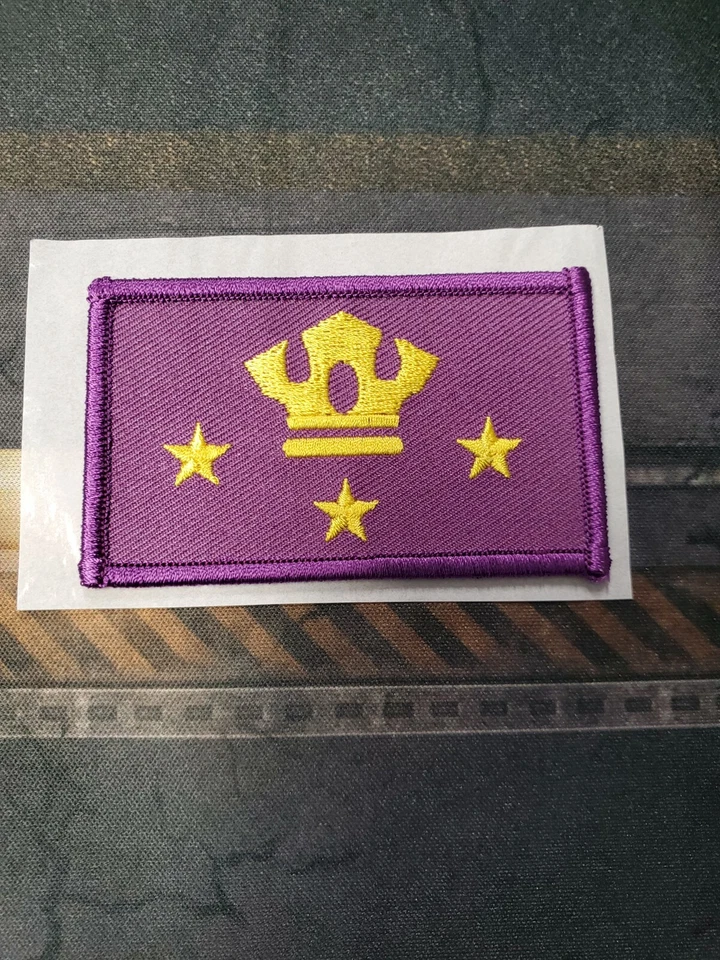 Parche adhesivo trasero Winter Rampage 2019 Warmachine/Hordes Llaelese Flag Foto 1 de 1