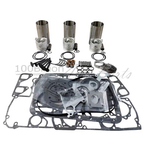 For Toro 72D, 322D, 324D, 325D with Mitsubishi K3D Engine Overhaul Rebuild Kit - Picture 1 of 1