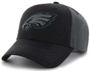 Philadelphia Eagles NFL Fan Favorite Black Blackball Tonal Hat Cap Adjustable