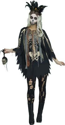 Adult Voodoo Poncho Costume One Size - Image 1 of 2