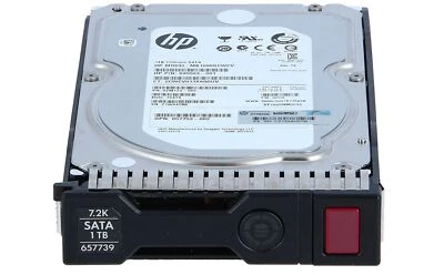 HP - 657739-001 - 1TB 6G SATA 7.2K rpm LFF (3.5-inch) SC Midline - Bild 1 von 3