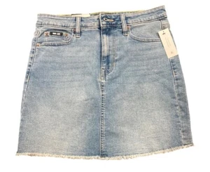 Neu DKNY Jeans Damen 17 Zoll Mid Rise Denim Rock Größe 10 - Bild 1 von 2
