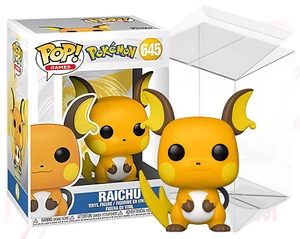 POKEMON FUNKO POP GAMES 645 Raichu Vinyl Figure with Clear PVC Protector - Picture 1 of 13