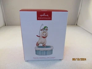2023 Hallmark Keepsake SKATING SNOWBALL AND TUXEDO. Magic Ornament - Picture 1 of 3