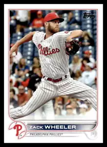 2022 Topps Zack Wheeler #249 Philadelphia Phillies Baseball Card - Picture 1 of 2