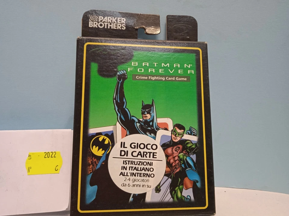 Batman Forever Gioco di Carte in Italiano Parker Brothers - Imagen 1 de 1