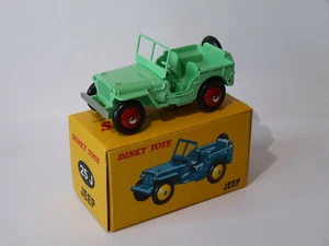 Jeep version civile - ref 25J / 25 J au 1/43 de dinky toys atlas / DeAgostini - Imagen 1 de 3