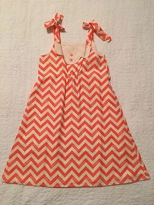 Girls Handmade Dress Size 7 - Image 1 of 4