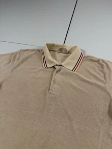 Camisa De Colección Terrycloth Para Hombres M Polo Italiano Miami Ultra Suave Disco Playa Cali Años 80 - Imagen 1 de 10