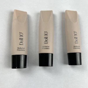 Doll 10 Hydragel Foundation Deep 30 ml 1 oz Hydra Gel NWOB Lot Of 3 - Picture 1 of 2