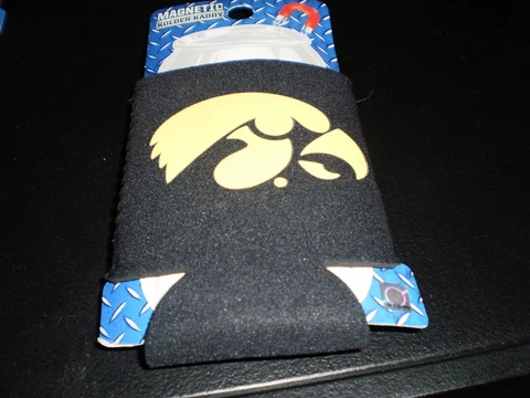 Iowa Hawkeyes  Magnetic  Koozie  Free Shipping Cover