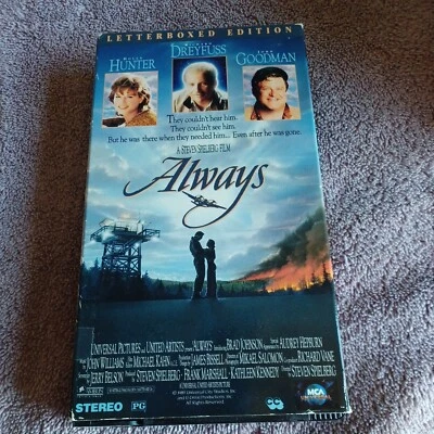 Always (VHS, 1989) Richard Dreyfuss, John Goodman, Holly Hunter Foto 1 de 4