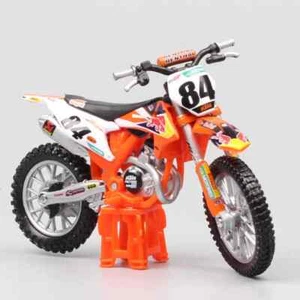 Modellino bici giocattolo Jeffrey Herlings KTM SXF 450 1:18 pressofuso motocross MX arancione - Foto 1 di 5