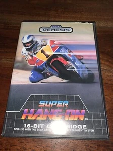 Sega Genesis Super Hang On Game, Box, NO MANUAL, Tested free shipping - Picture 1 of 13