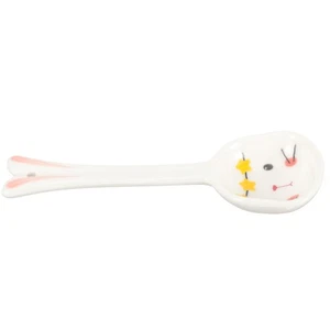Cuchara de cerámica sopa asiática lindo animal conejito cucharadas ramen conejo - Imagen 1 de 12